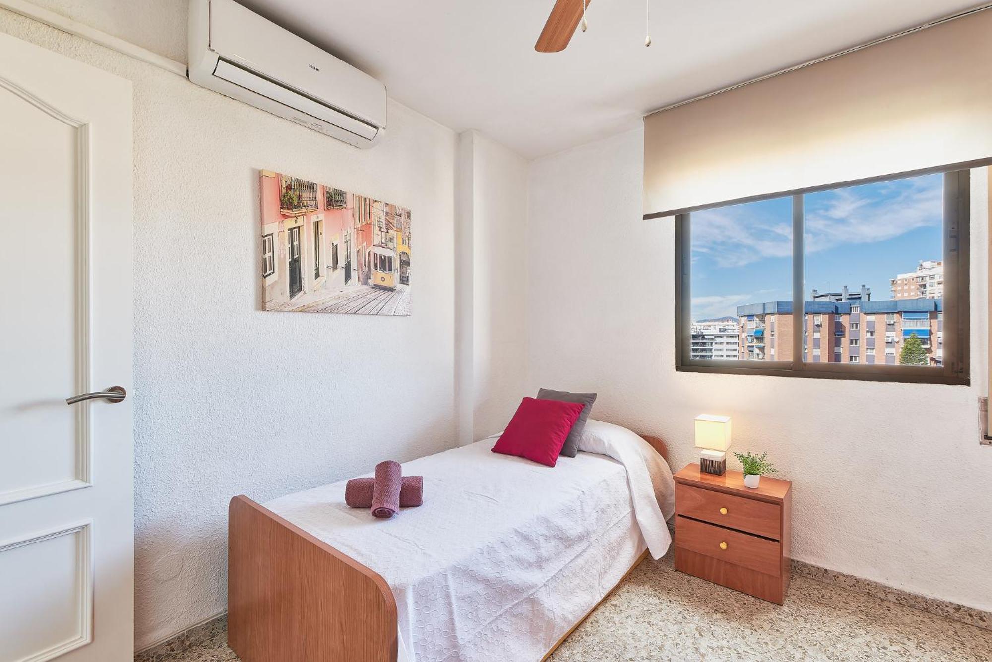 Luminoso Apartamento/ 5 Minutos De La Playa マラガ エクステリア 写真
